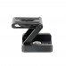 Tilt Head Aluminum Alloy Z Type Foldable Quick Release Plate Stand Holder Tripod
